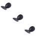 Didiseaon 3 Pcs Eyeshadow Silicone Eye Shadow Seal Eye Shadow Tool Applicator Crystal Sealing Ring 7*5cmx3pcs As Shownx3pcs
