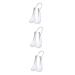 FRCOLOR 3 Pieces Nose Care Aids Lifting Shapers Nose Inserts Nose Shaping Clips Nose Bridge Straightening