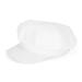 Newsboy Cabbie Baker boy hat Beret Cap for Women Pageboy Visor Paperboy Hat Sailor Fiddler Hat Adjustable White One Size