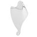 ZJchao Stainless Steel Gua Sha Board for Swelling Reduction and Lymphatic Drainage Large Size