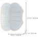 Baluue Heel Cushion Pads - 2 Pairs Self-Adhesive Soft Shoe Grips & Liners for Foot Care Heel Pain Relief Bunion & Blister Protection - International Shipping Available - Buy Online on GoSupps.com