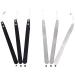 Dajidafu Tweezers Antistatic Angle Head Wear-Resistant Ceramics Interchangeable Tools Anti Slip Handle Lightweight Balance Forceps Small Bend End White White Small Bend End - Buy Online on GoSupps.com