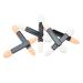 Baluue 50pcs Make Eye Shadow Brush Eye Shadow Applicator Women Eye Brush Sponge Beauty Sponge Makeup Brush