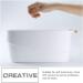 FOMIYES Basin Tub Retro Wash Basin Manicure Bowl Manicure Bowl Soaking Soak Bowl Nail Art Polish Remove Hand Wash Manicure Spa Tool White Portable Wash Basin Nail Art Soaking Bowl Hand Soak Bowl - Buy Online on GoSupps.com