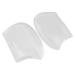 1 Pair Arch Half Pad Reusable Arch Support Foot Supply Foot Accessory Comfortable Arch Support Comfortable Foot Support Replaceable Flatfoot Support Gel Foot Support Arch Supports Transparent 8.70X6.80X0.60CM