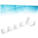 Baluue Multifunctional Clothing Rack Hangers 2pcs 5 Towel Hooks Hanging Rack Multifunction Door Hanger Multifunctional Hanger 2pcs White - Buy Online on GoSupps.com