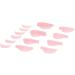 Eyelash Lifting Pads Eyelash Lifting Rods 7 Pairs 7 Sizes Reusable Soft Silicone Portable Perfect Lifting for Individuals (Pink) - Buy Online on GoSupps.com