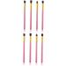 Baluue 8 Pcs Eye Make-up Brush Kit Foundation Makeup Eyeshadow Brushes Professional Eye Cosmetic mediumx2pcs Pink+goldx2pcs - Buy Online on GoSupps.com