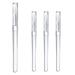 4 Pcs Silicone Lip Brushes - Portable Lipstick Applicator Wands & Mini Lip Scrub Brush for Gloss | International Shipping - Buy Online on GoSupps.com