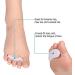 PEDIMEND Silicone Gel Hammer Toe Protector 3PAIR - 6PCS | Toe Straightener for Hammer Toe, Mallet Toe, Claw Toe | Unisex Foot Care - Buy Online on GoSupps.com