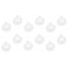 Didiseaon 12pcs Front Pad High Heel Insoles Toe Protection Cushions Toe Protectors Sofcomfort Thong Insert Sandals Forefoot Pad Antislip Pad Clear Grinding Feet Gel Sandal Pad