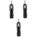 FRCOLOR 3 Pieces 2 1 Electric Trimmer Manscape Trimmer For Men And Beard Trimmer For Men Hair Clipper And Beard Hair Trimmer Hair Organ Water Resistant Mens Mediumx3pcs Blackx3pcs