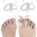 Soft Gel Toe Separators & Spacers 3 Pairs - Bunion Corrector & Pain Relief for Hallux Valgus, Hammer Toes, Calluses - Small Size - Buy Online on GoSupps.com