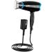 Professional Hair Dryer | 1875W Ceramic Ionic Blow Dryer with Cool Button | JINRI Soft Touch Body Black - Buy Online on GoSupps.com