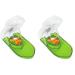 Ezy Dose Pill Cutter with Safety Shield Safely Cut Pills and Vitamins Pill Splitter Retractable Blade Guard Green (Pack of 2) Green Pack of 2