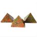 1pc 50mm Natural Quartz Stone Carving Jasper Crystal Pyramid Chakra Reiki Balancing