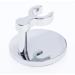 Predolo Stable Shaving Razor Support Base - Premium Silver Design for Classic Shaving | International Shipping Available - Buy Online on GoSupps.com
