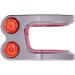 Oath Carcass 2 Bolt Clamp - Black/Orange/Silver/Red - Top Quality Clamp for Scooters - Buy Online on GoSupps.com