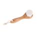 Didiseaon 1pc Skin Cleaning Scrub Brush Cleansing Brush Soft Bristle Brush Skin Cleanser Long Handle Facial Brush Cleaning Brush Facial Exfoliation Brush Wooden Beech The Face