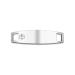 VNOX Free Engraving-Medical Alert ID Stainless Steel Tags Accessories for Bracelet Handmade Jewelry 1PCS custom engraving