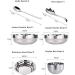 SHAOHUASC Bowl Bowl Thick Stainless Steel Bowl Family Set - Buy Online on GoSupps.com
