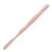 Foot File - Reusable Foot File Callus Remover | Stainless Steel Toe Cleaning Foot Filer with Long Handle Callus Remover Foot Scrubber Toe Crevice Cleaning Brush Foot Care Pedicure Tool Pink