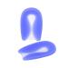 Heel Inserts Silicone Shock Absorption Thick Extra Soft Heel Protectors Adult Breathable Stand for Heel Spurs and Pain Relief(Small)