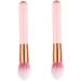BELLIFFY 2pcs Powder Brush Makeup Brushed Cosmetic Brush Makeup Brushs Makeup Brush for Woman Wooden - Buy Online on GoSupps.com