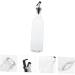 Zerodeko 1pc Oil Can Glass Olive Oil Decanter Oil Storage Bottle Spout Control Oil Pot Oil Volume Cruet Glass Vinegar Bottle Oil Storage Container Oil Bottle Dispenser Household - Buy Online on GoSupps.com
