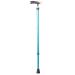 Walking Stick Crutches Medical Anti-Slip Elderly Multi-Functional Lightweight Walking Stick Adjustable 10 Height Walking Stick Bathing in Sunlight
