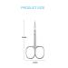 Jarvistar Professional Nail Scissors - Sharp Curved Stainless Steel Manicure & Pedicure Shears with Case | 95mm Bent Skin & Nail Clippers - Buy Online on GoSupps.com