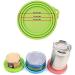 Pet Food Can Covers Lids Universal Silicone Cat Dog Food Tin Covers Lids 1 Fit 3 Standard Size Reusable Sealed Lids for Pet Food Storage BPA Free Dishwasher Safe (Pack of 4) - Buy Online on GoSupps.com
