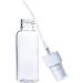 Usmlicer 6 Pack 50ml Transparent Fine Fog Spray Bottles - Travel-Sized Plastic Perfume & Deodorant Dispenser - Empty Refillable Robber Bottles - Buy Online on GoSupps.com