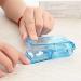 USA Designed Pill Cutter for Small or Large Pills - Crystal Acrylic Pill Box - Blue - Buy Online on GoSupps.com