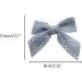 Limtula Cute Flat Clips Hairpin -Style Balletcore Headdress Bunches Accessories Lace knot Cute Headdress Blue - Buy Online on GoSupps.com