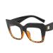 Oversized Computer Readers Blue Light Blocking Anti Eye Strain Reading Glasses Flat Light Mirror Presbyopic Glasses +100 Tortoiseshell