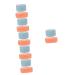 Ciieeo 12 Pcs Boxes Soap Box Soap Holder Soap Case Holder Soap Storage Rack Travel Soap Container Multipurpose Sink Soap Organizer Storage Holder Travel Supply Portable Bar Counter Abs