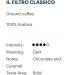 Lavazza Il Filtro Classico Medium Roast Ground Coffee 2.5 oz Pouches 18 Pouches/Case - Buy Online on GoSupps.com