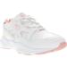 Propet Stability Walker Medicare/HCPCS Code  A5500 Diabetic Shoe White/Pink 5.5 W (D)
