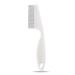1 Piece Metal Hair Nit Comb With Long Handle Remove Head Nits Fine Metal Tooth Nit Comb For Adults Kids And Pets (White)