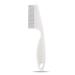 1 Piece Metal Hair Nit Comb With Long Handle Remove Head Nits Fine Metal Tooth Nit Comb For Adults Kids And Pets (White)