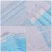 3PLY Disposable Face Masks 3 Ply Protective Safety Mask (Blue) - 50 Pack - Buy Online on GoSupps.com