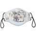 Lena Liu Floral Splendor Adjustable Face Mask Set with an Inside Pocket That Fits A PM 2.5 Activated Carbon Filter - Buy Online on GoSupps.com