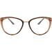 Big Frame Cat-Eye Blue Light Blocking Reading Glasses - Anti Eyestrain 3.50 C4 - Stylish Computer Readers - Buy Online on GoSupps.com