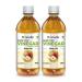 PUB RONCUVITA Body Detox Apple Cider Vinegar for Men and Women with"The Mother" Improves Digestion and Skin Health 500 ML Set of 2