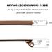 IPLUSMILE Fashion Glasses - Coffee Color Unisex Arm Frames for Reading & Sunglasses - Thin & Stylish - 14x3cm - Buy Online on GoSupps.com