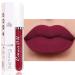 Samore matt ink lipstick nude tones waterproof long -lived make -up lip gloss non -stick cup not fading waterproof lipstick cosmetics natural velvet color for make -up fans (n)