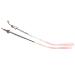 QYAJS 1 Pair Metal Frame Arms Rimless Glasses Legs Glasses Replacement Temples Eyeglass Frame Temples Color No. 10 Large