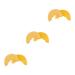 FOMIYES 3 Pairs Protector Sneaker Heels Sole Non- Mat Ball of Foot Cushions Fake Teeth Metatarsal Pads for Women First Aid Kit Mini Womens Pumps Shoe Sole Stickers Non-Slip Shoes Patch