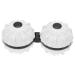 GLEAVI 1pc Toy Decompression Ball Massage Balls Pressure Release White Massage Ball Stress Reliever 7.36x3.56cm White